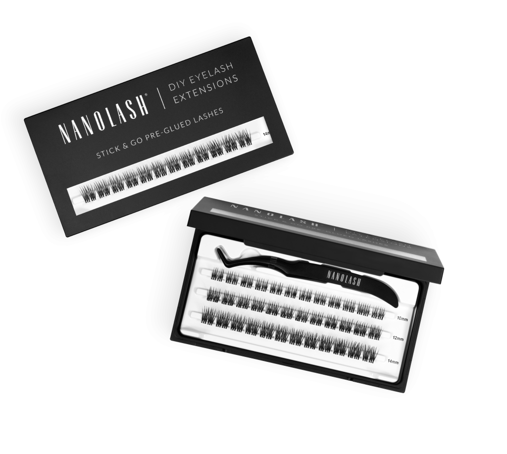 nanolash Cílios pré-colados faça você mesmo