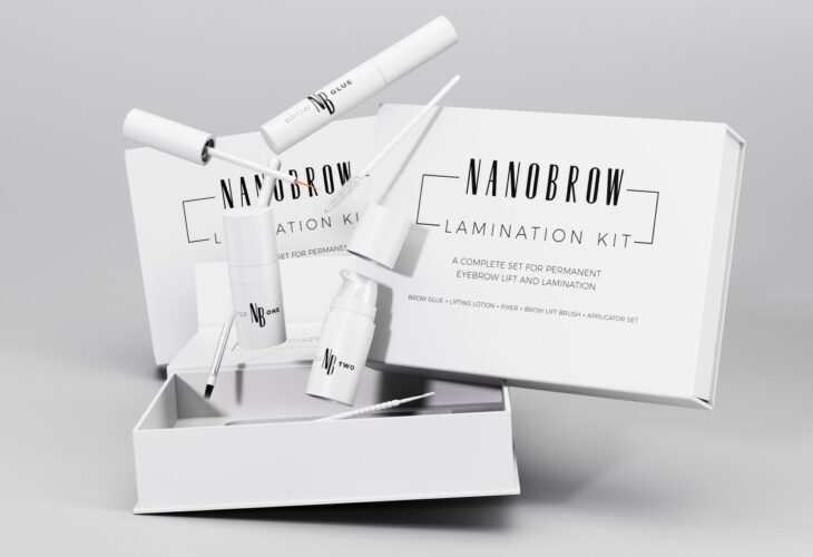 nanobrow brow lamination em casa